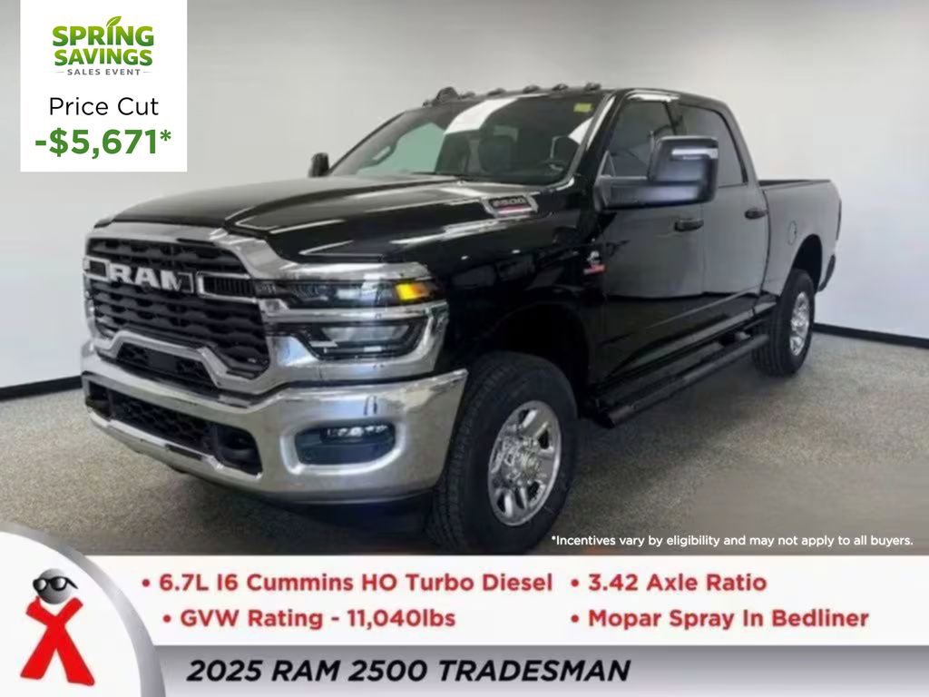 New 2025 RAM 2500 Tradesman AWD/4WD image 1