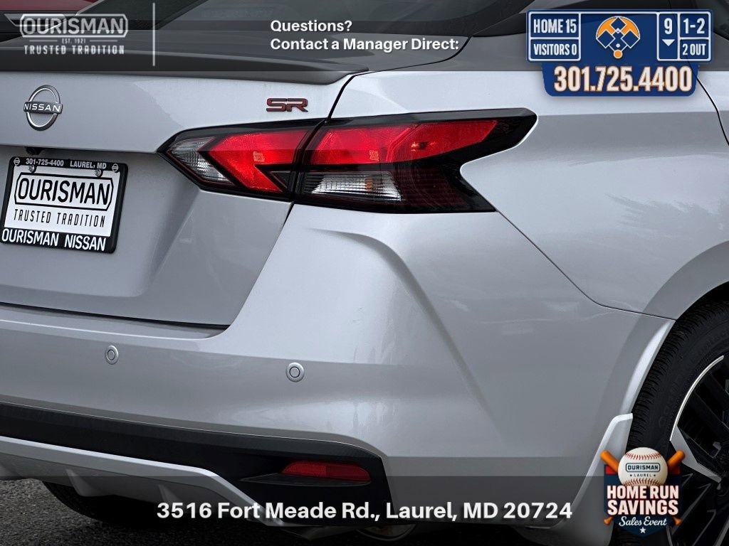 New 2025 Nissan Versa SR w/ Trunk Package FWD image 6