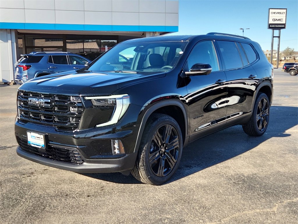 New 2026 GMC Acadia Elevation w/ Black Edition