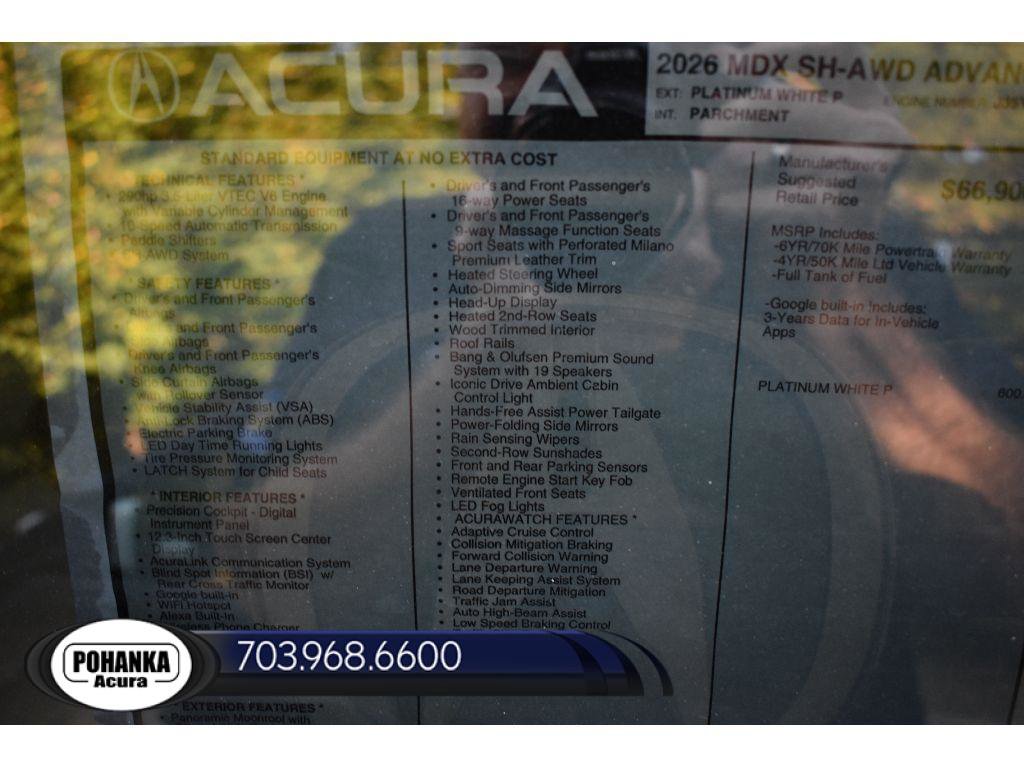 New 2026 Acura MDX w/ Advance Package image 42