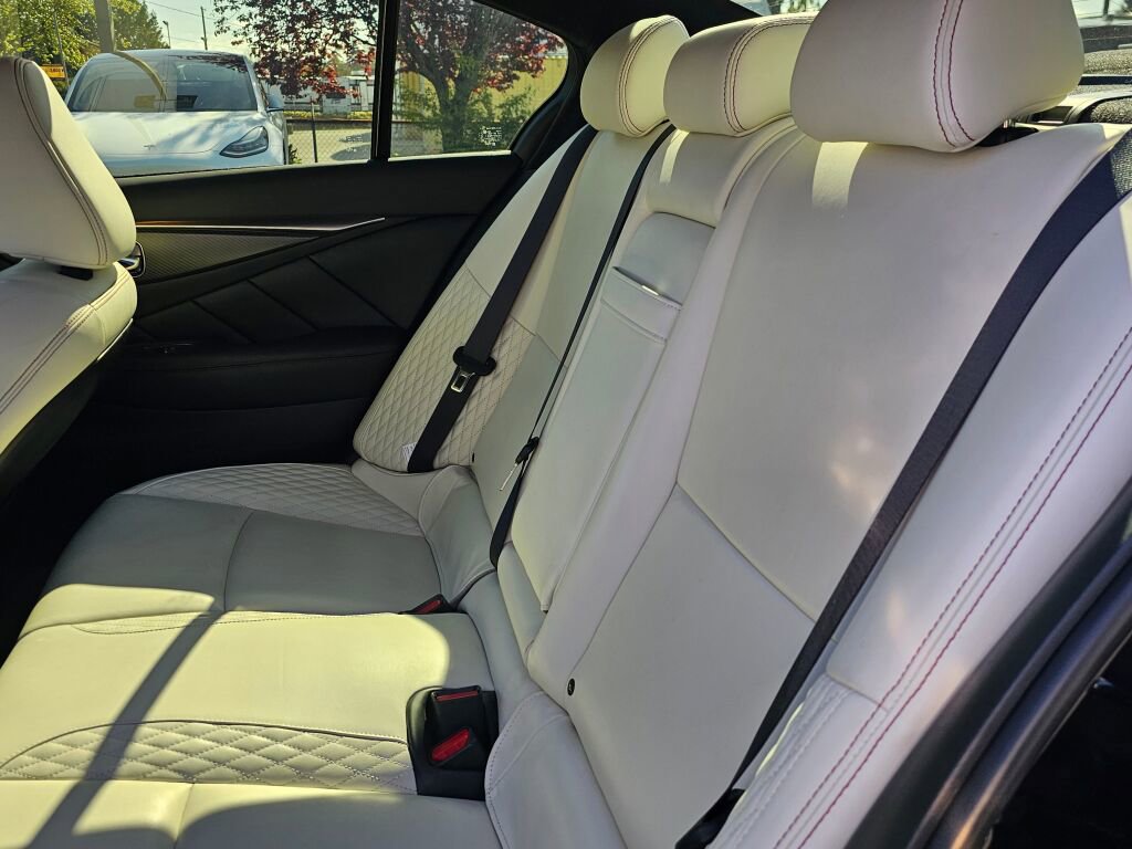 Used 2023 INFINITI Q50 Red Sport 400 w/ Black Opal Edition AWD/4WD image 21