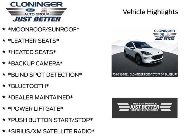 Used 2022 Ford Escape SEL w/ Technology Package FWD image 3