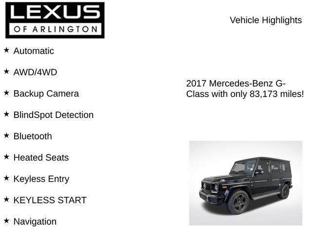 Used 2017 Mercedes-Benz G 550 image 7