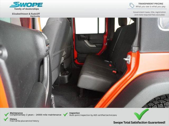 Certified 2017 Jeep Wrangler Unlimited Sport w/ Quick Order Package 24S AWD/4WD image 11