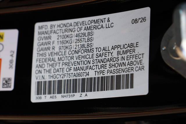 New 2026 Honda Accord Sport image 24