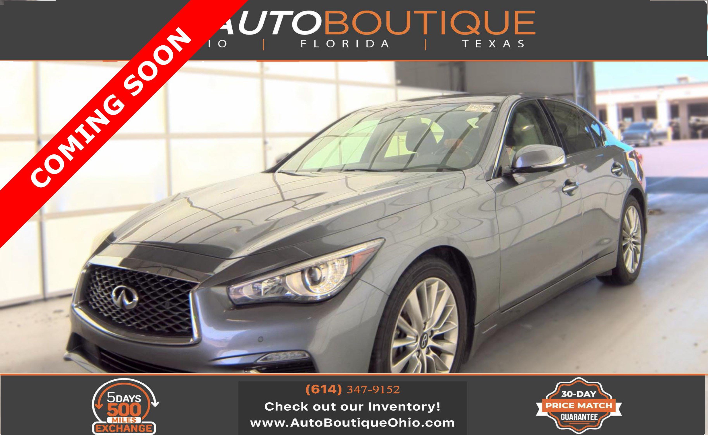 Used 2023 INFINITI Q50 Luxe w/ Cargo Package AWD/4WD image 1