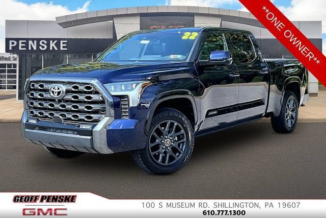 Used 2022 Toyota Tundra Platinum w/ Advanced Package