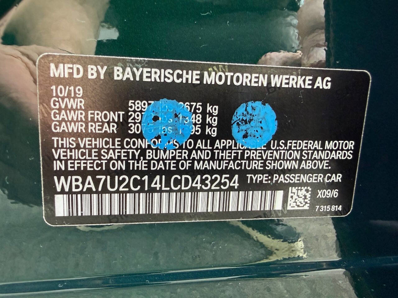 Used 2020 BMW ALPINA B7 xDrive image 57