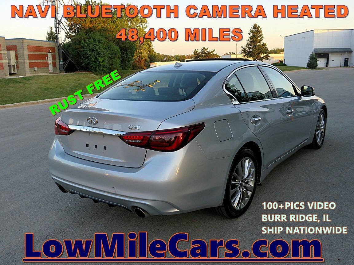Used 2019 INFINITI Q50 Luxe w/ Essential Package (3.0T Luxe) image 9