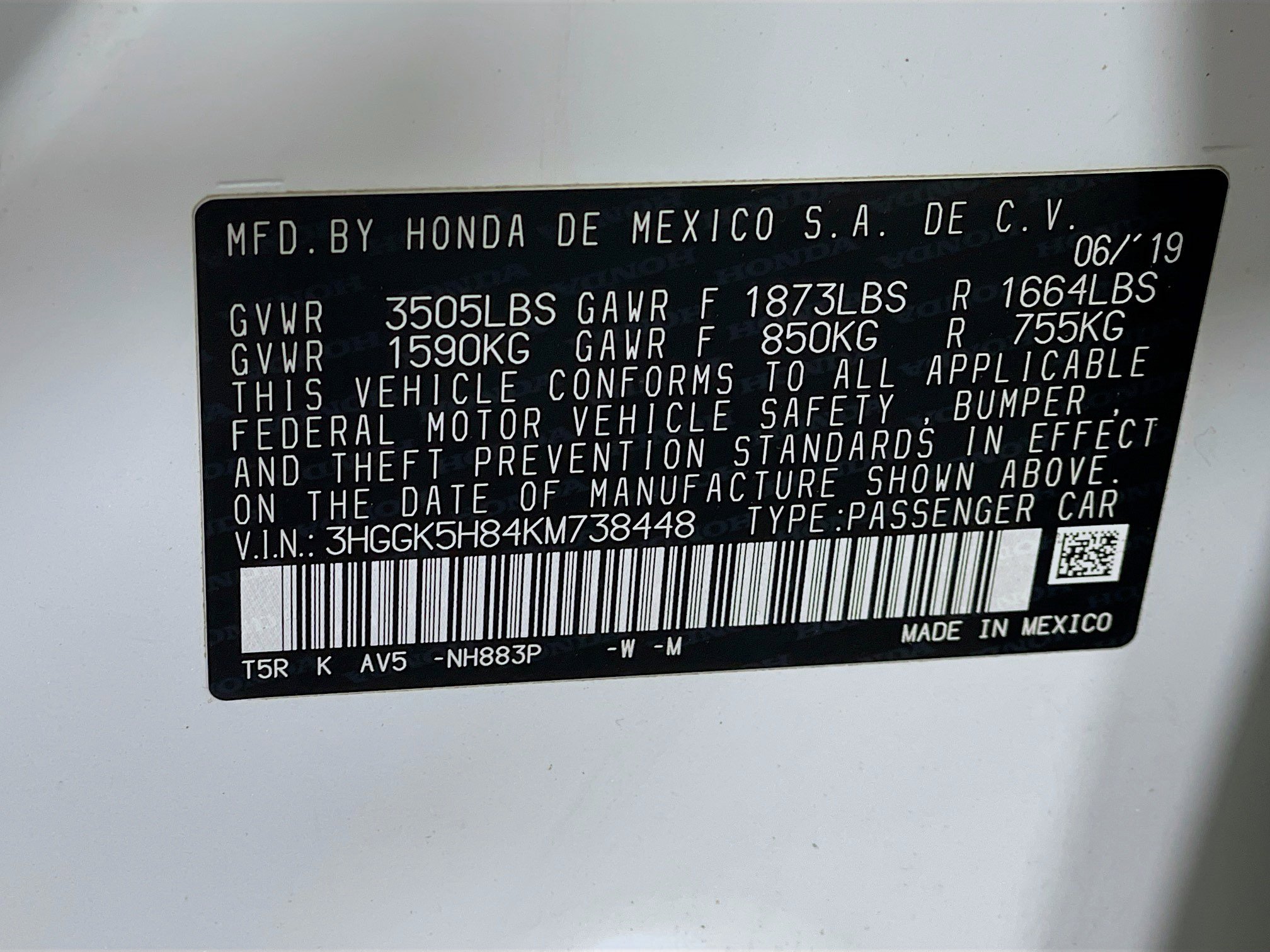 Used 2019 Honda Fit EX image 12