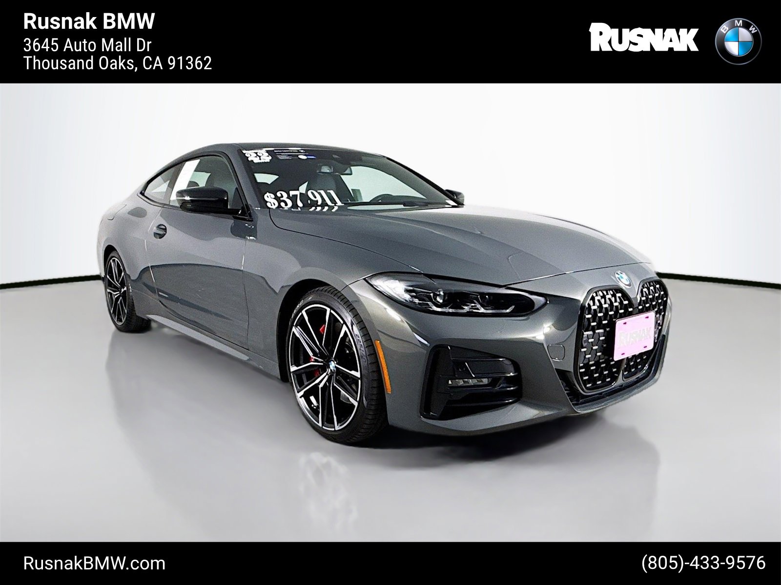 Certified 2022 BMW 430i Coupe w/ M Sport Package