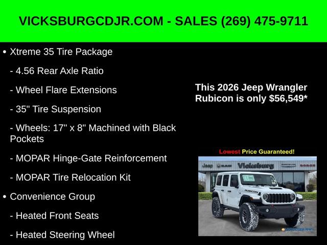 New 2026 Jeep Wrangler Unlimited Rubicon image 11
