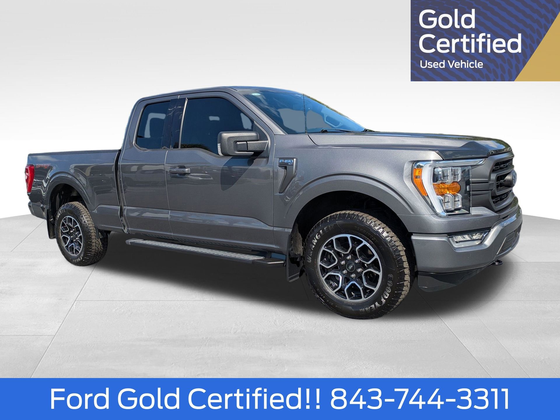 Certified 2023 Ford F150 XLT w/ Equipment Group 302A High AWD/4WD image 1