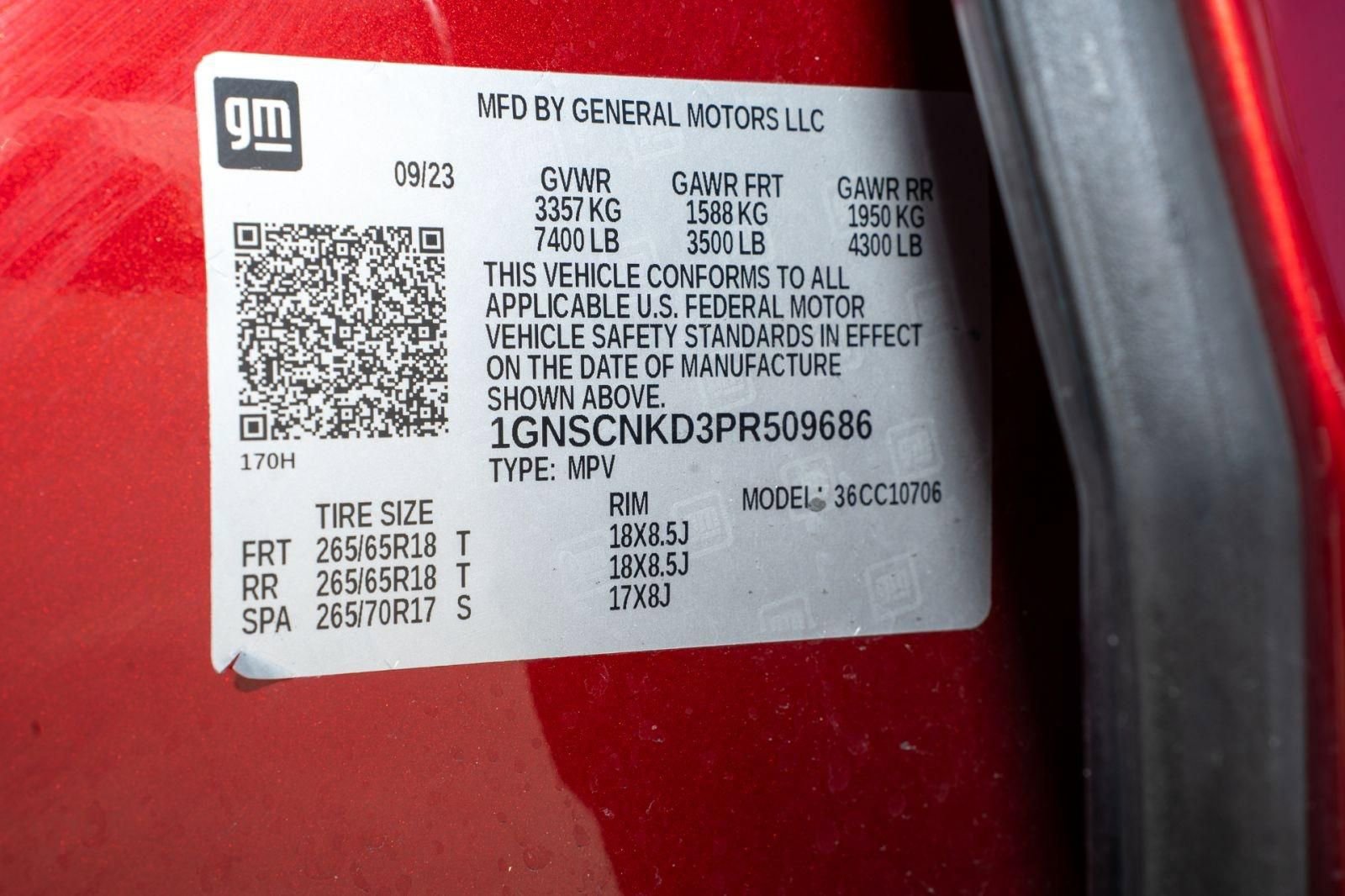 Used 2023 Chevrolet Tahoe LT w/ Luxury Package image 39