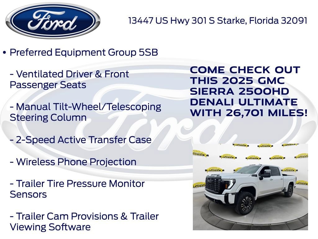 Used 2025 GMC Sierra 2500 Denali Ultimate image 30