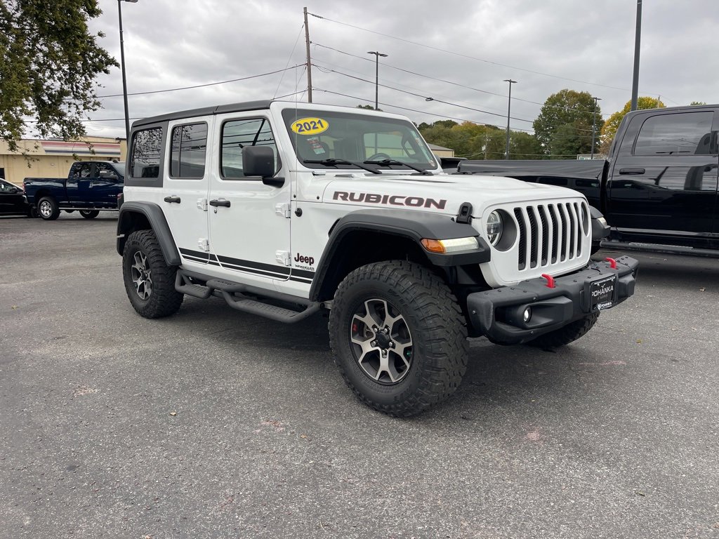 Used 2021 Jeep Wrangler Unlimited Rubicon w/ Steel Bumper Group image 4