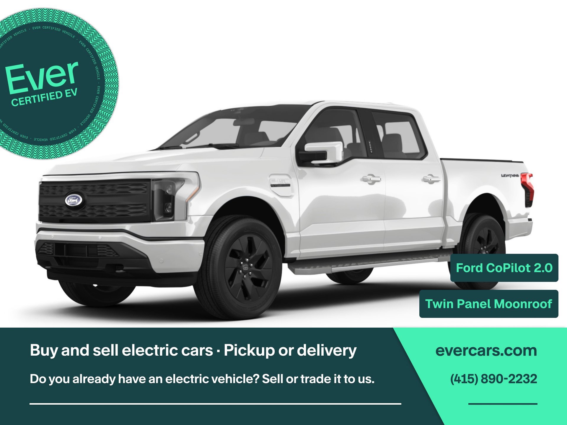 Used 2022 Ford F150 Lightning Lariat w/ Equipment Group 511A High