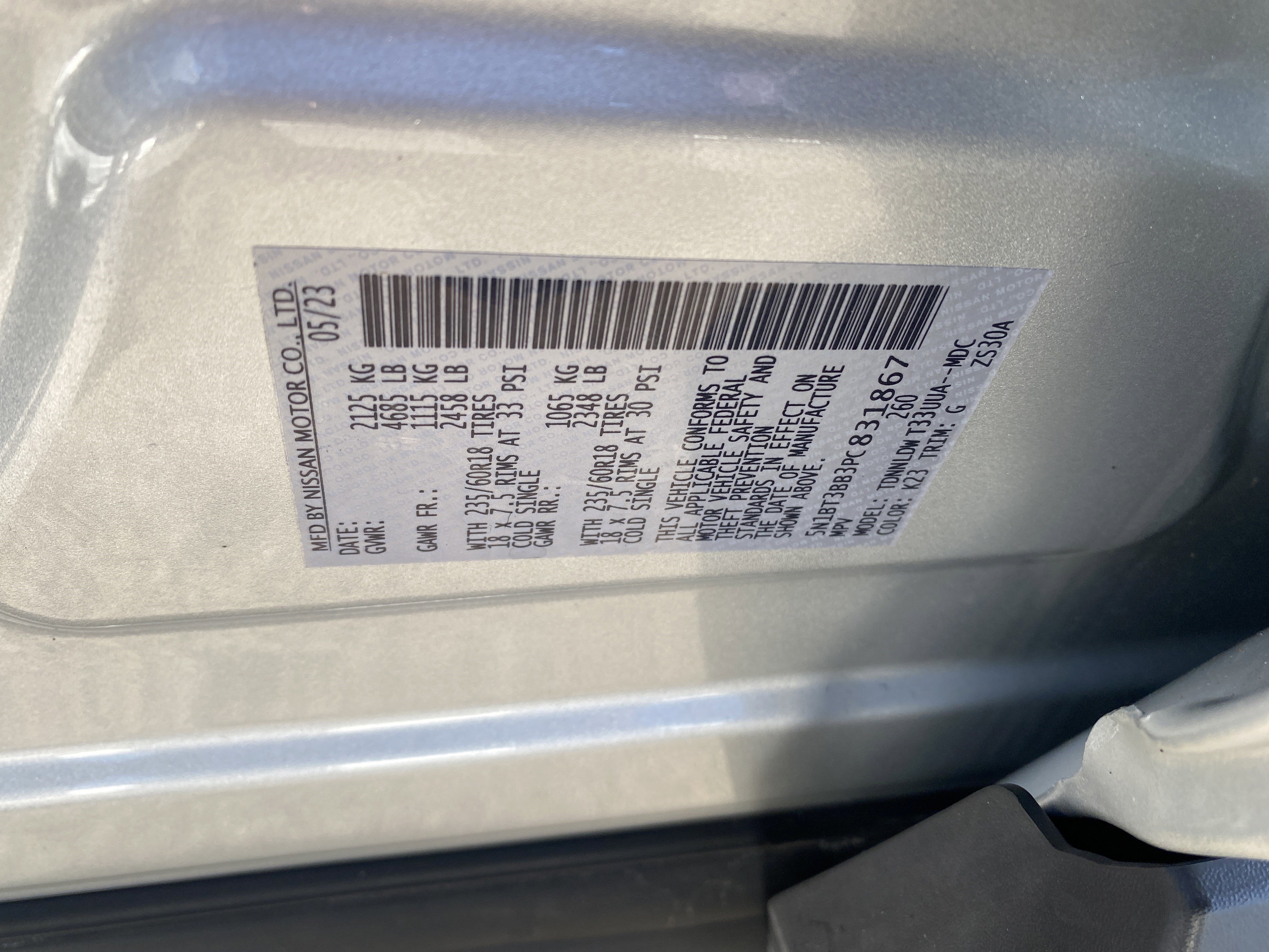 Used 2023 Nissan Rogue SV image 28