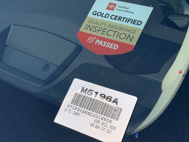 Certified 2020 Toyota Camry XLE w/ Driver Assist Package image 38