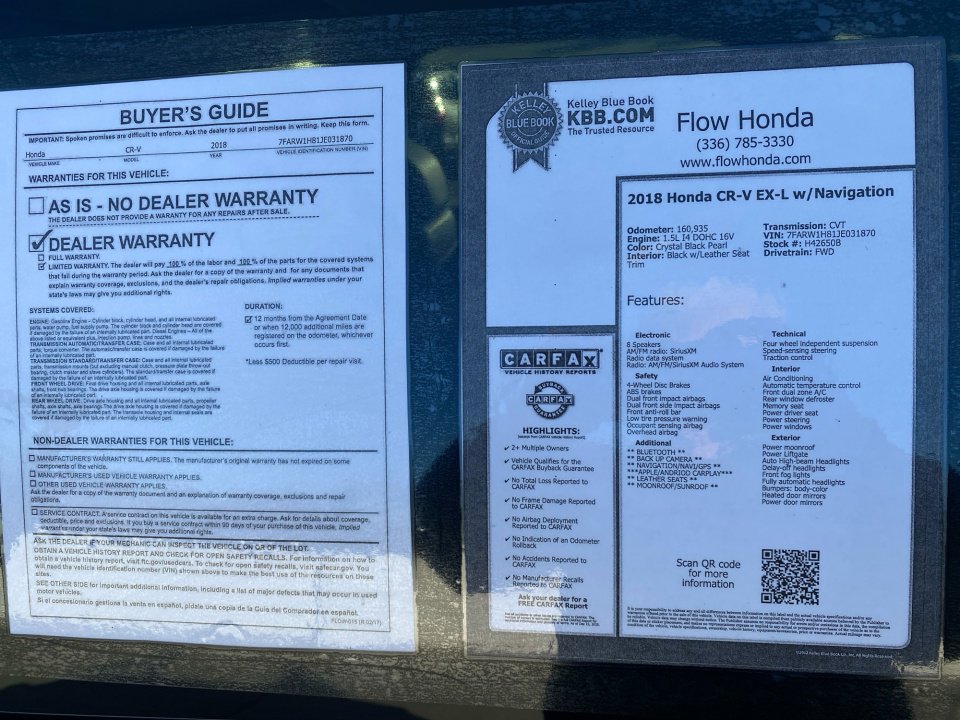 Used 2018 Honda CR-V EX-L image 36