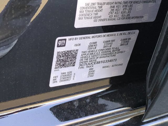 New 2026 GMC Sierra 1500 Elevation AWD/4WD image 34