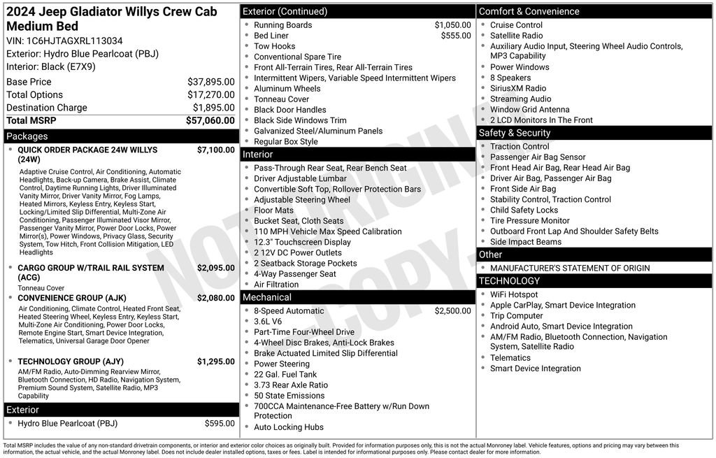 Used 2024 Jeep Gladiator Sport image 26