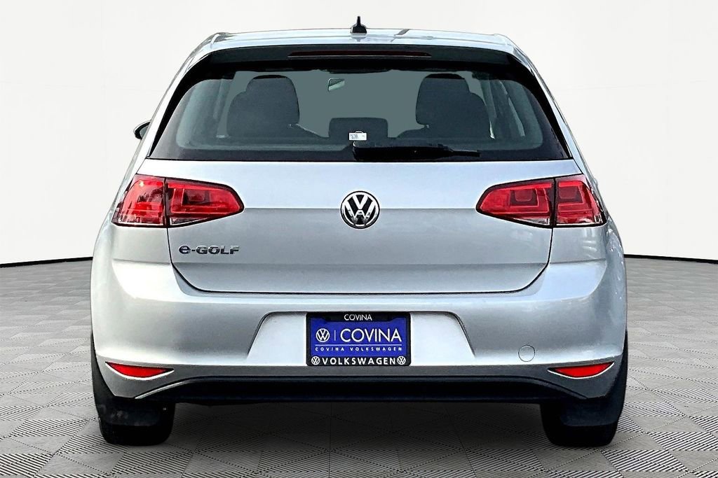 Used 2016 Volkswagen e-Golf SE w/ DC Fast Charging Package FWD image 5
