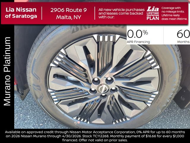 New 2026 Nissan Murano Platinum image 11
