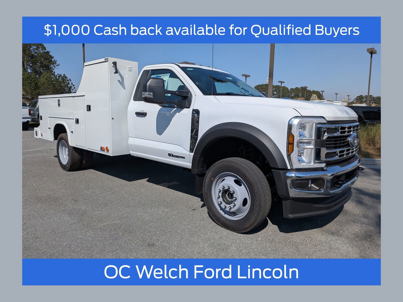 New 2026 Ford F550 4x4 Regular Cab Super Duty w/ XL Chrome Package