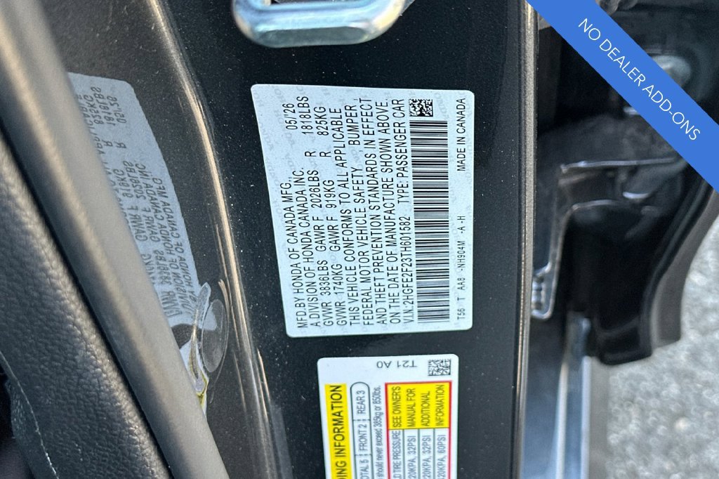 Certified 2026 Honda Civic LX image 31