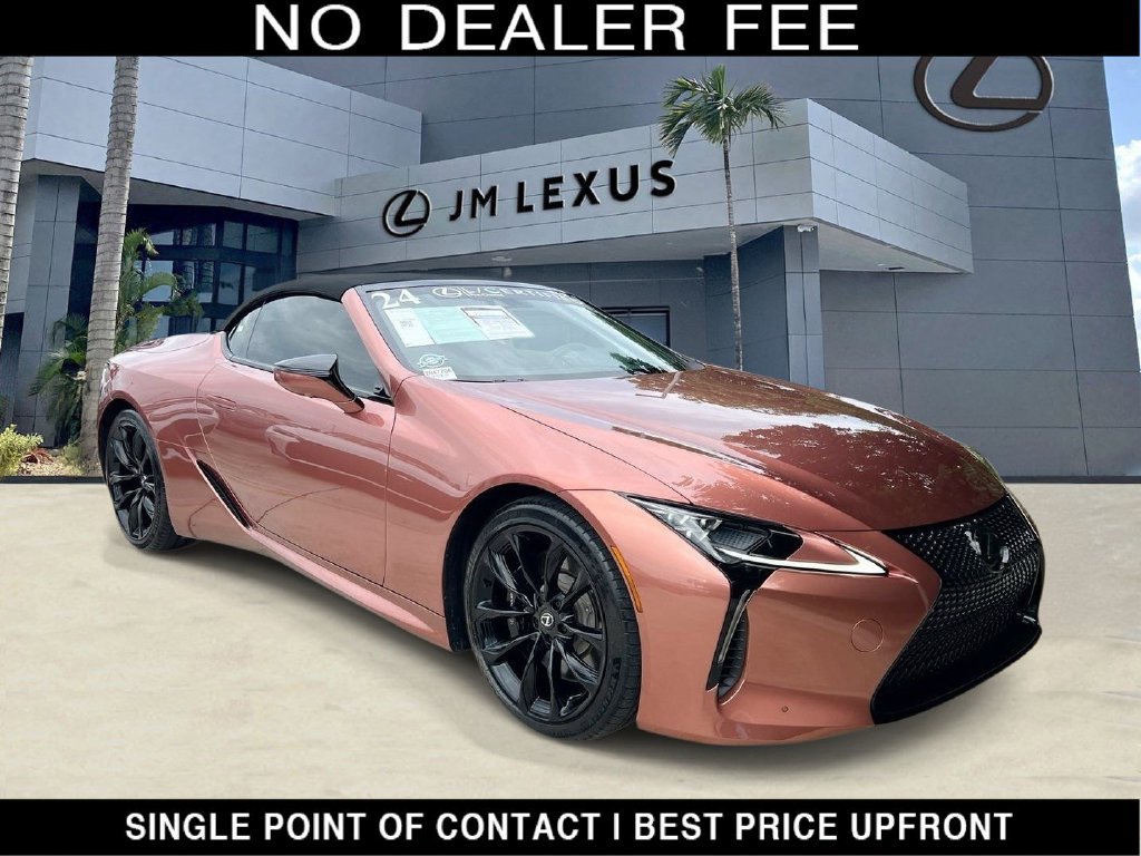 Certified 2024 Lexus LC 500 Convertible w/ Touring Package
