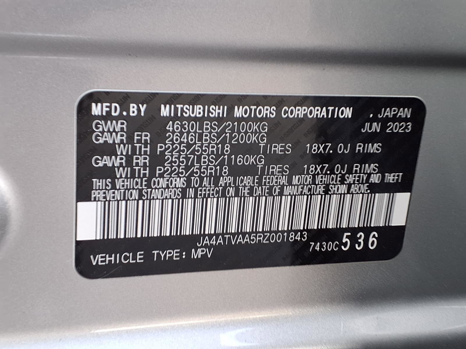 Used 2024 Mitsubishi Eclipse Cross LE image 28