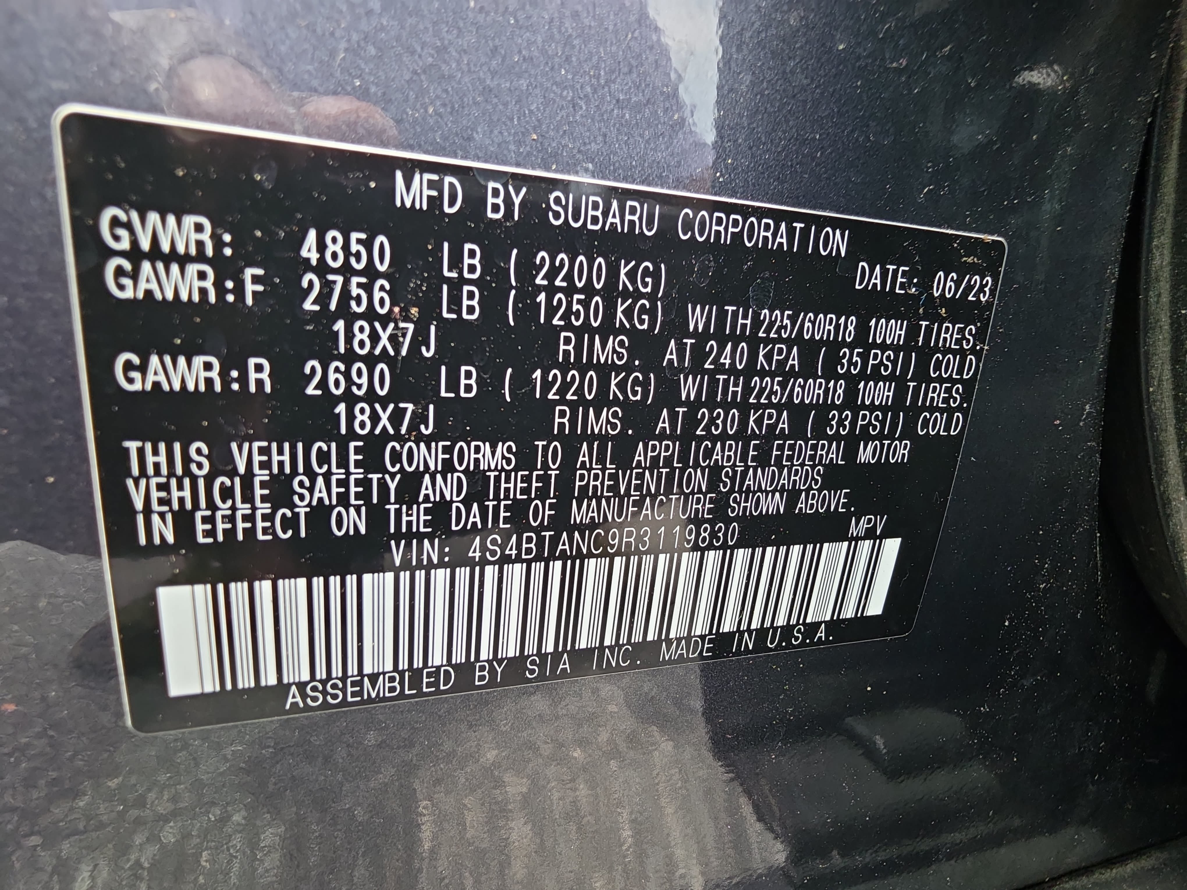 Used 2024 Subaru Outback Limited AWD/4WD image 36