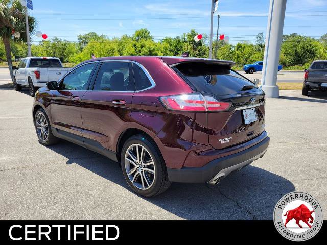Certified 2019 Ford Edge Titanium w/ Equipment Group 301A FWD image 4