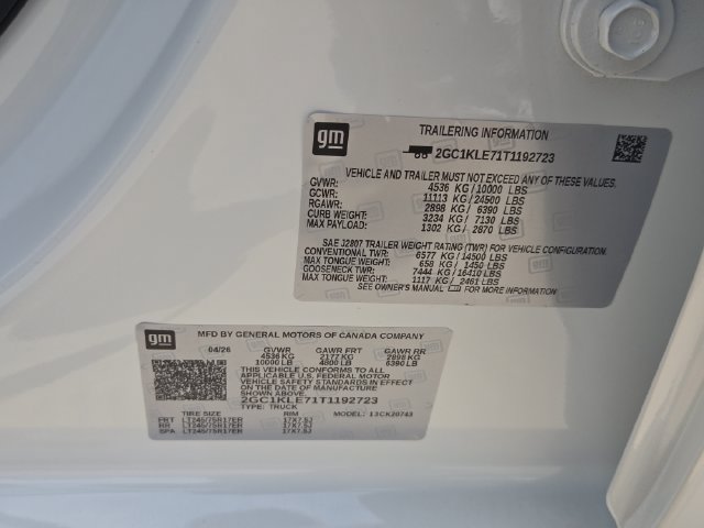 New 2026 Chevrolet Silverado 2500 W/T w/ WT Convenience Package AWD/4WD image 24