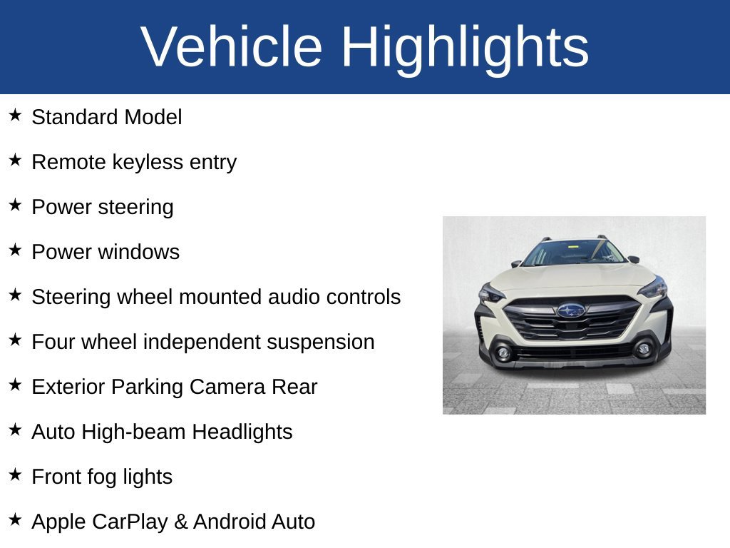 Used 2025 Subaru Outback AWD/4WD image 3