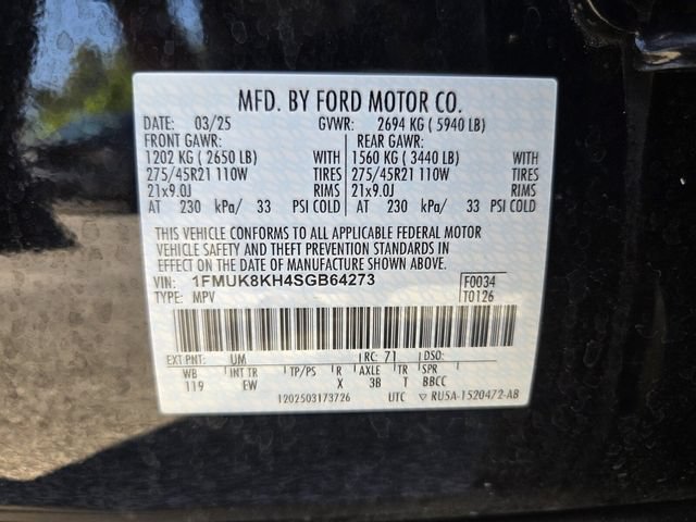 Certified 2025 Ford Explorer ST-Line w/ ST-Line Street Pack AWD/4WD image 21