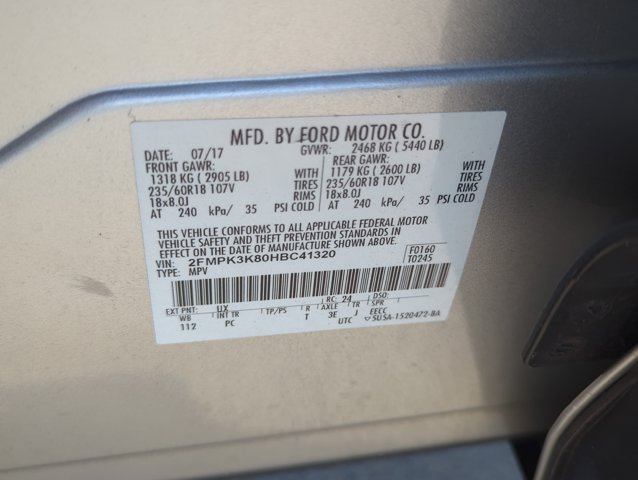 Used 2017 Ford Edge Titanium w/ Equipment Group 301A FWD image 22