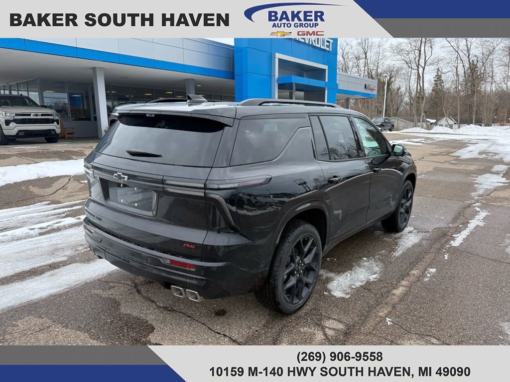 New 2026 Chevrolet Traverse RS w/ LPO, Floor Liner Package image 5