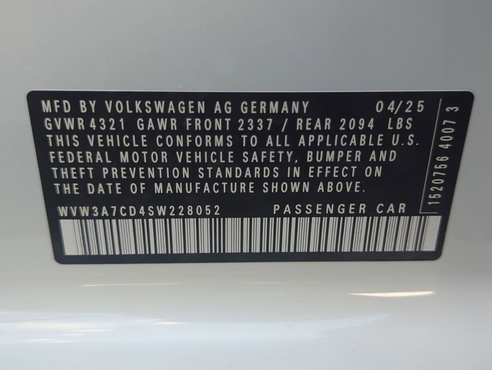 New 2025 Volkswagen GTI SE image 18