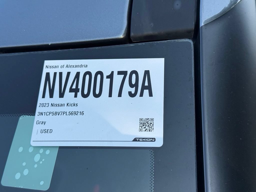 Certified 2023 Nissan Kicks S FWD image 32