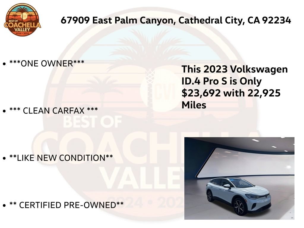 Used 2023 Volkswagen ID.4 Pro S AWD/4WD image 5