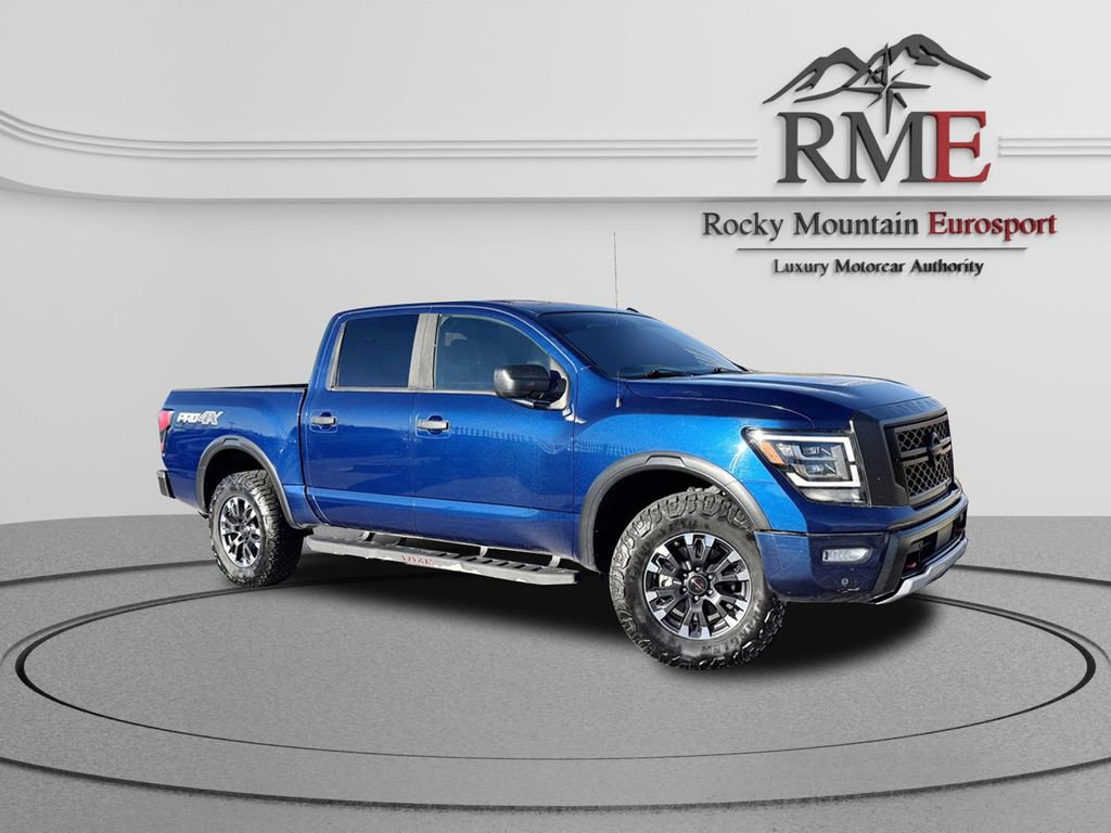 Used 2021 Nissan Titan PRO-4X w/ Pro-4x Utility Package image 1