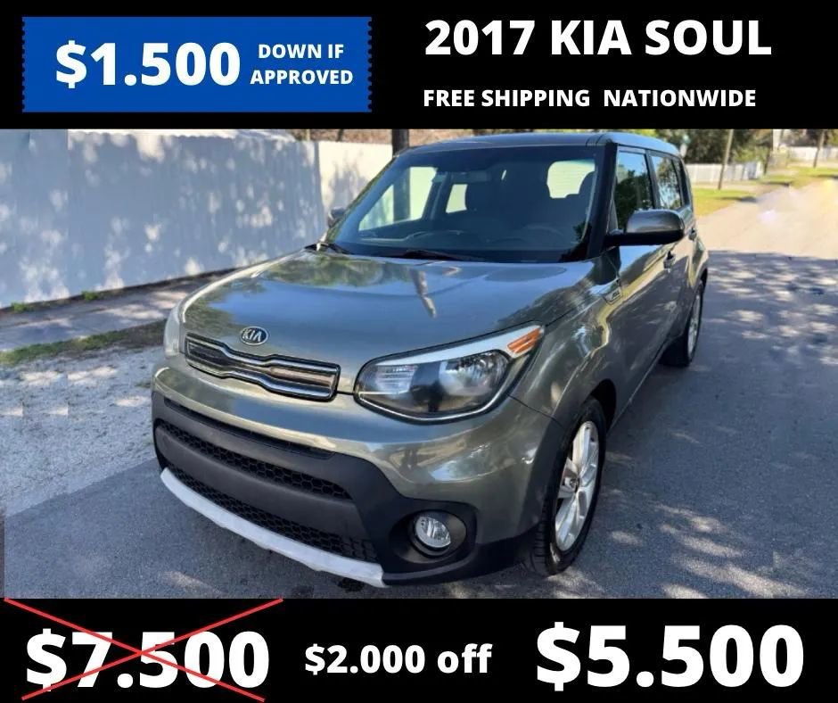 Used 2017 Kia Soul + FWD image 1