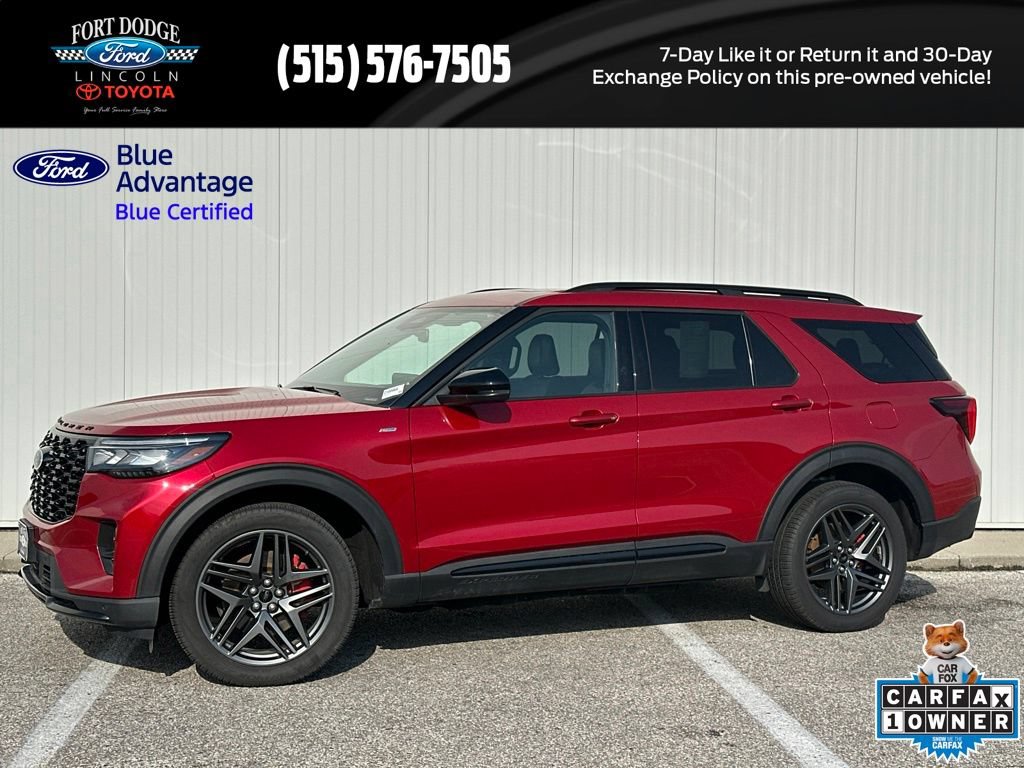 Certified 2025 Ford Explorer ST-Line w/ Premium Package