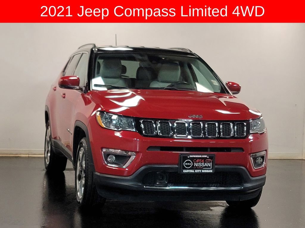 Used 2021 Jeep Compass Limited w/ Elite Interior Group image 2