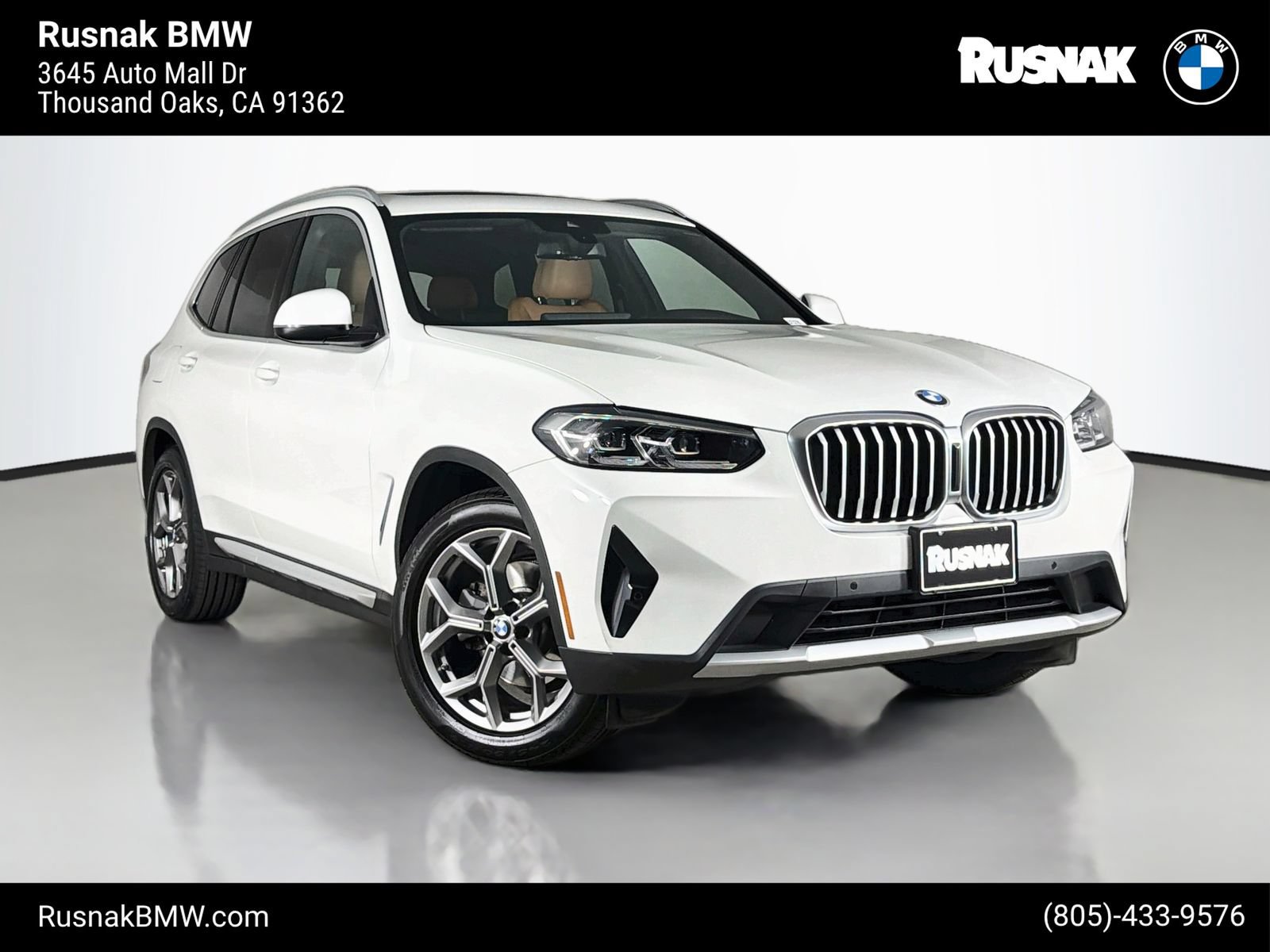 Certified 2023 BMW X3 sDrive30i w/ Premium Package