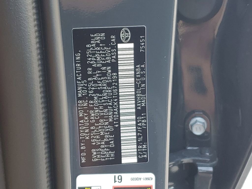 Certified 2026 Toyota Camry LE image 47