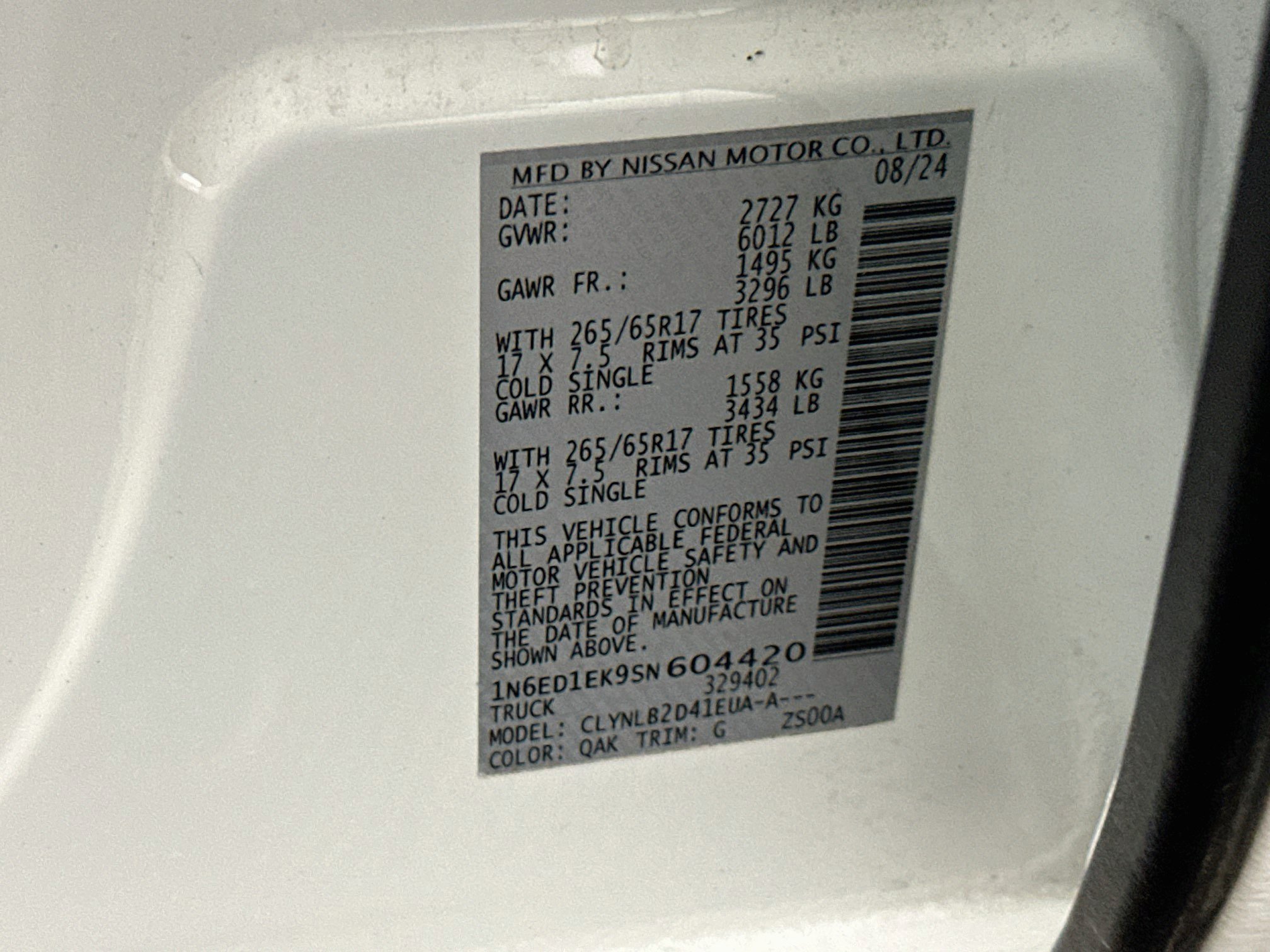 Used 2025 Nissan Frontier SV AWD/4WD image 12
