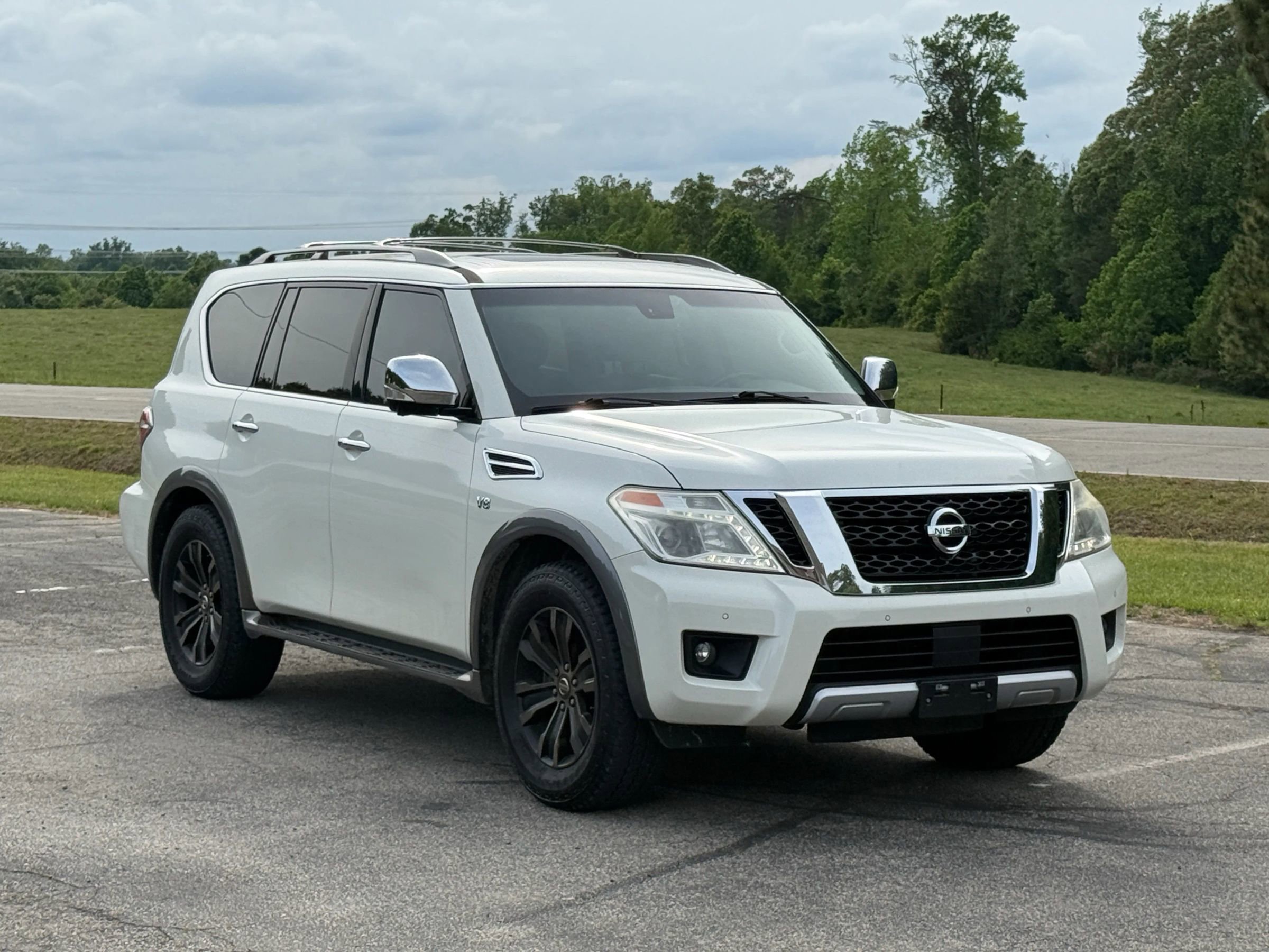 Used 2017 Nissan Armada Platinum w/ Captain Seat Package AWD/4WD image 1